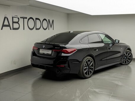 2025 BMW 4 серии Gran Coupe 420i G22, G23, G26 Рестайлинг, чёрный, 6990000 рублей, вид 5