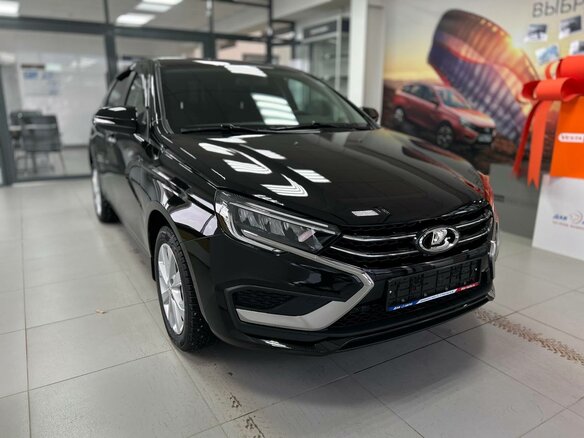 2026 Lada (ВАЗ) Vesta I Рестайлинг (NG), чёрный - вид 1