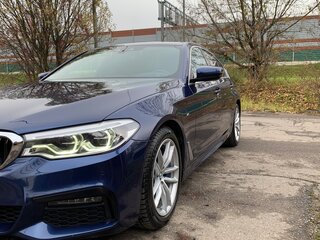 2020 BMW 5 серии 520d xDrive VII (G30/G31/G38), синий, 5200000 рублей, вид 2