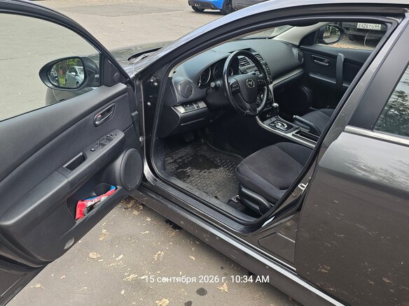 2011 Mazda 6 II (GH) Рестайлинг, серый, 1400000 рублей - вид 9