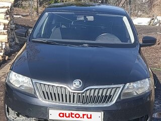 2014 Skoda Rapid I, чёрный, 540000 рублей, вид 1