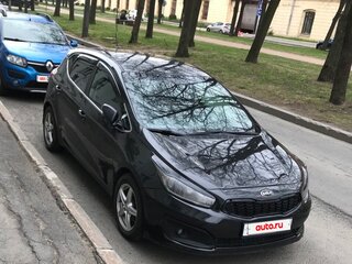 2016 Kia Ceed II Рестайлинг, чёрный, 895000 рублей, вид 1