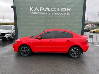 2008 Mazda 3 I (BK) Рестайлинг, красный, 580000 рублей, вид 3
