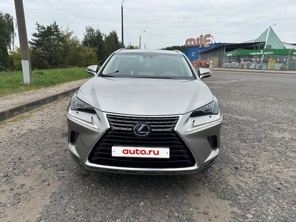 2019 Lexus NX 300h I Рестайлинг, серебристый, 3800000 рублей - вид 1