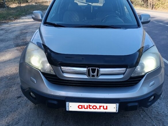 2007 Honda CR-V III, серебристый