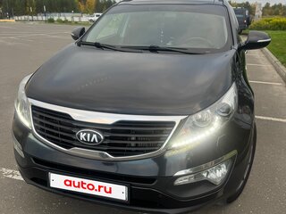 2014 Kia Sportage III Рестайлинг, чёрный, 1550000 рублей, вид 3