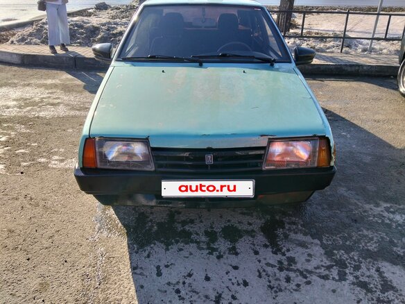 1997 Lada (ВАЗ) 21093i, голубой, 120000 рублей - вид 7
