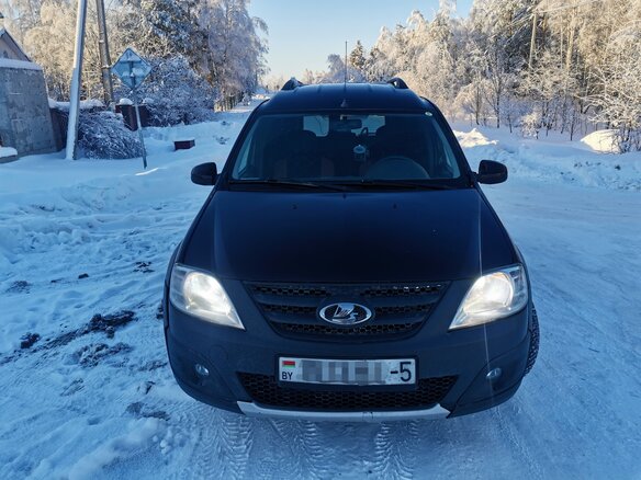 2017 Lada (ВАЗ) Largus Cross I, коричневый, 670000 рублей - вид 1