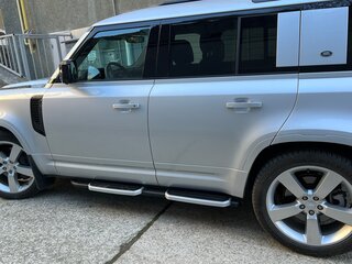 2022 Land Rover Defender 110 II, серебристый, 11500000 рублей, вид 5