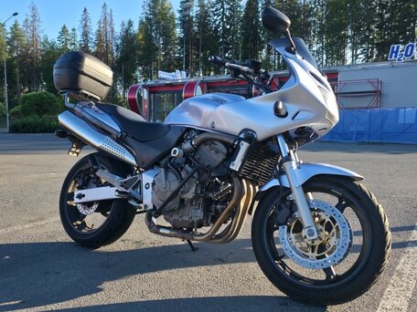 2002 Honda CB 600F Hornet, серебристый, 350000 рублей, вид 2