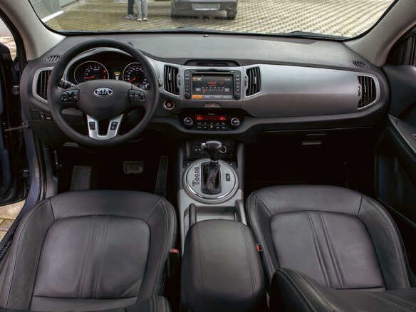 2014 Kia Sportage III Рестайлинг, синий - вид 15