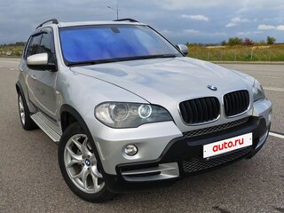 2007 BMW X5 3.0si II (E70), серебристый, 1700000 рублей, вид 2