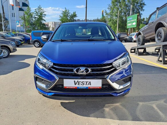 2026 Lada (ВАЗ) Vesta I Рестайлинг (NG), синий, 1631900 рублей - вид 8