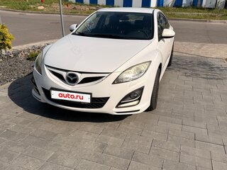 2011 Mazda 6 II (GH) Рестайлинг, белый, 1050000 рублей, вид 5