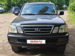 2003 Lexus LX 470 II Рестайлинг, чёрный, 1200000 рублей, вид 2