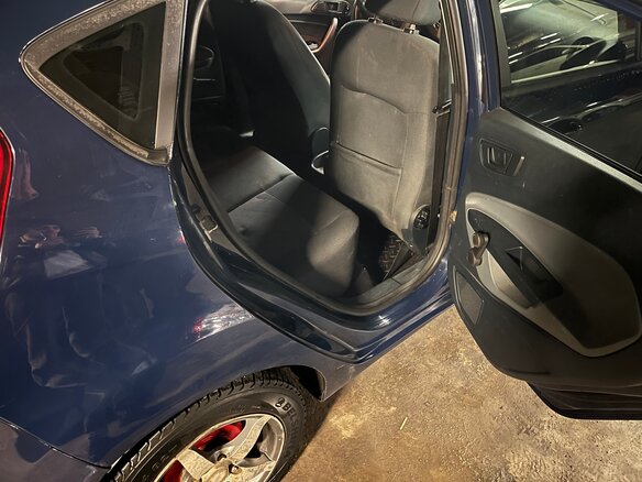 2010 Ford Fiesta Mk6, синий, 700000 рублей - вид 6