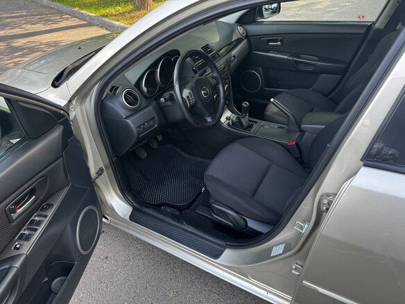 2007 Mazda 3 I (BK) Рестайлинг, золотистый - вид 6