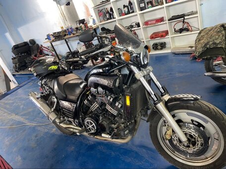 2001 Yamaha V-Max 1200, чёрный, 240000 рублей, вид 1
