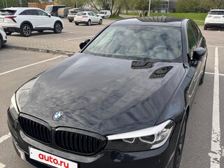 2017 BMW 5 серии 520d VII (G30/G31/G38), чёрный, 2800000 рублей, вид 3
