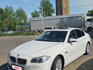 2014 BMW 5 серии 525d VI (F10/F11/F07) Рестайлинг, белый, 1300000 рублей, вид 1