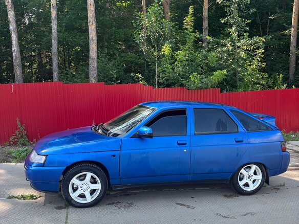 2007 Lada (ВАЗ) 2112, синий, 120000 рублей - вид 9