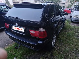 2004 BMW X5 3.0i I (E53) Рестайлинг, чёрный, 850000 рублей, вид 3