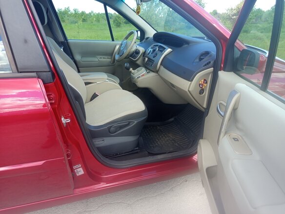 2009 Renault Scenic II Рестайлинг, красный, 598000 рублей - вид 8