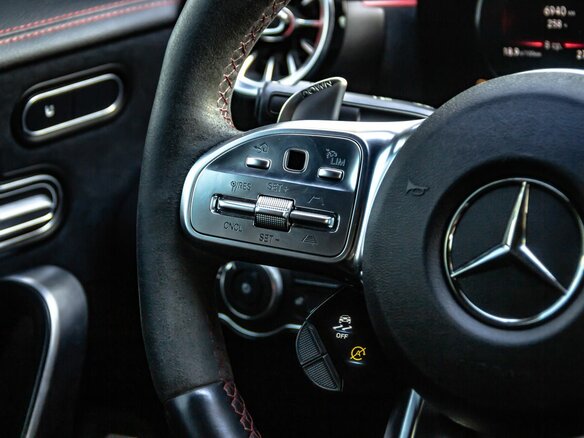 2021 Mercedes-Benz CLA AMG 45 AMG S II (C118, X118), жёлтый - вид 24