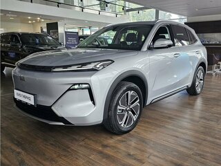 2026 Geely EX5 Гибрид EM-R, серебристый, 3829990 рублей, вид 3