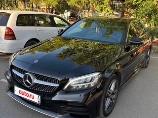 2019 Mercedes-Benz C-Класс 200 IV (W205) Рестайлинг, чёрный, 3000000 рублей, вид 2