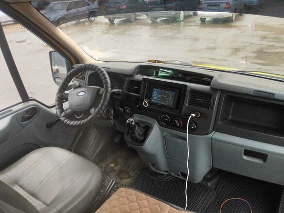 2008 Ford Transit, жёлтый, 1050000 рублей - вид 10