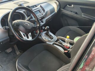 2015 Kia Sportage III Рестайлинг, чёрный, 1350000 рублей, вид 2