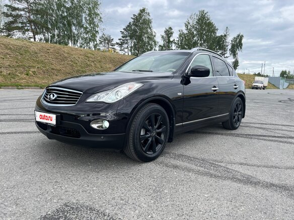 2012 Infiniti EX25 I (J50), чёрный, 1369000 рублей - вид 2