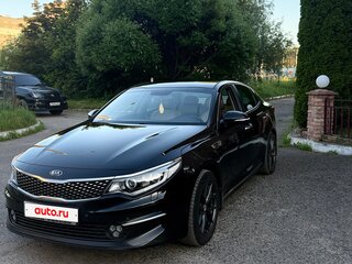 2016 Kia Optima IV, чёрный, 1290000 рублей, вид 1