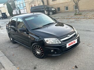 2016 Lada (ВАЗ) Granta Sport I, чёрный, 600000 рублей, вид 1