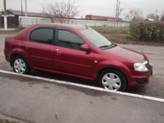 2011 Renault Logan I Рестайлинг, пурпурный, 555000 рублей, вид 2
