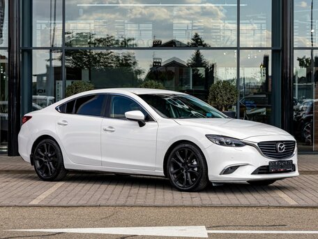 2015 Mazda 6 III (GJ) Рестайлинг, белый, 1495000 рублей, вид 3