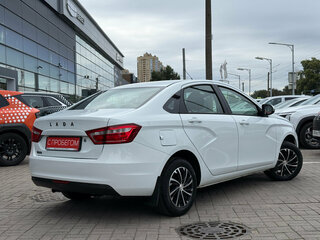 2015 Lada (ВАЗ) Vesta I, белый, 799000 рублей, вид 4