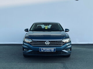 2019 Volkswagen Jetta VII, синий, 1690000 рублей, вид 2