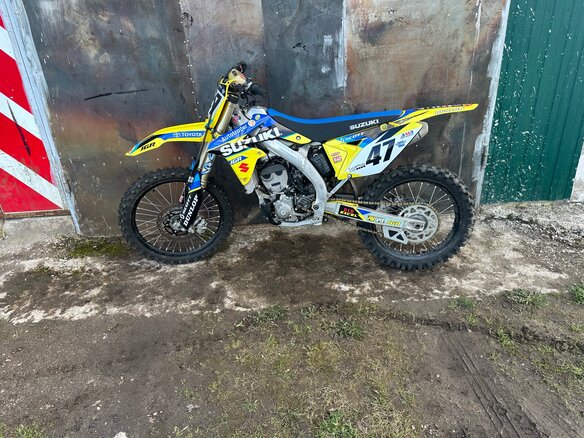 2018 Suzuki RM-Z 250, жёлтый, 480000 рублей