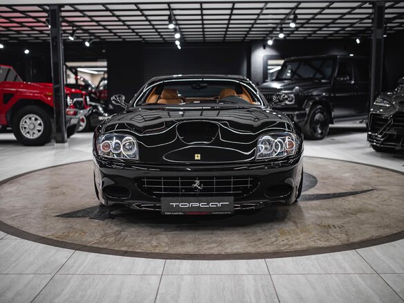 2005 Ferrari 575M Superamerica, чёрный - вид 2