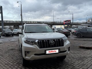 2019 Toyota Land Cruiser Prado 150 Series Рестайлинг 2, белый, 4999000 рублей, вид 5