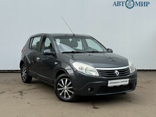 2010 Renault Sandero I, серый, 590000 рублей, вид 3