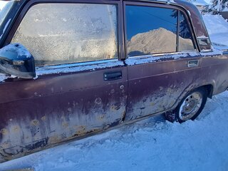 2007 Lada (ВАЗ) 2107, пурпурный, 25000 рублей, вид 4