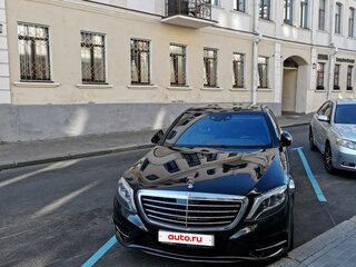 2015 Mercedes-Benz S-Класс 500 Long VI (W222, C217), чёрный, 2850000 рублей, вид 1