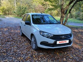 2019 Lada (ВАЗ) Granta I Рестайлинг, белый, 555000 рублей, вид 4