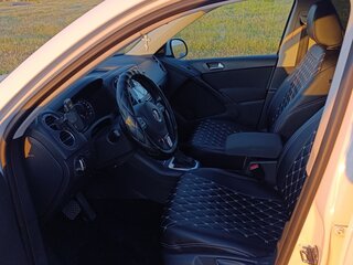 2013 Volkswagen Tiguan I Рестайлинг, белый, 1230000 рублей, вид 4