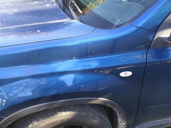 2008 Nissan X-Trail II, синий - вид 9