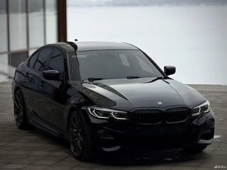 2019 BMW 3 серии 320d xDrive VII (G2x), чёрный, 3300000 рублей, вид 3