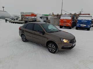 2021 Lada (ВАЗ) Granta I Рестайлинг, коричневый, 550000 рублей, вид 1